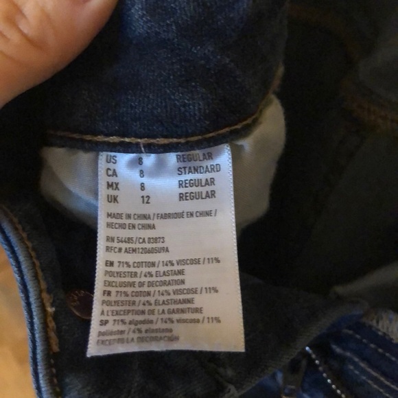 American Eagle Super Stretch x4 Jeggings - Picture 4 of 4